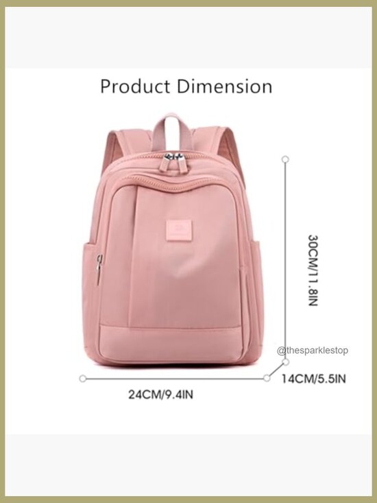 Mini Nylon Backpack Lightweight Travel Daypack Shoulder Bag Cute